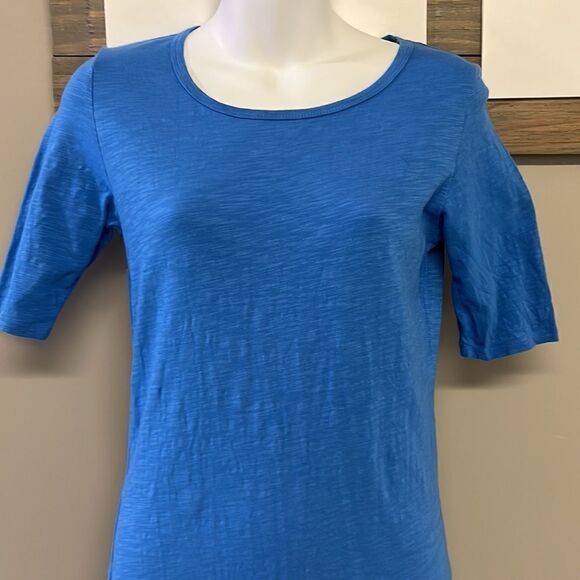 LuLaRoe Cornflower “Julia” T-Shirt Simply Comfortable MIDI Dress- Small (4/6) - Picture 2 of 9